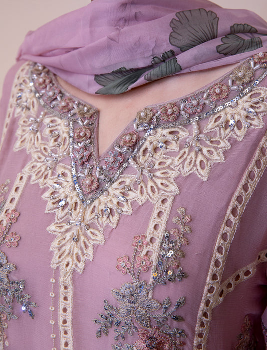 SANG-E-GUL | RASHMI SILK | STITCHED