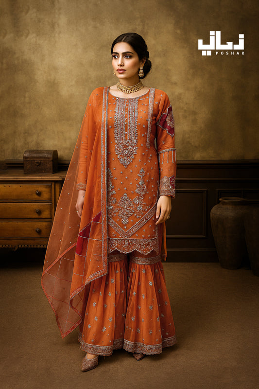 MAHROSH | ORGANZA | STITCHED