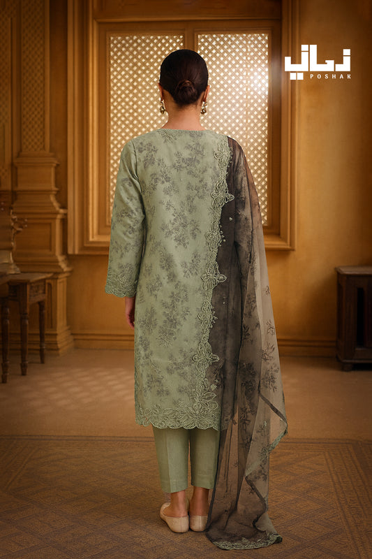 NAYAB | ORGANZA | STITCHED