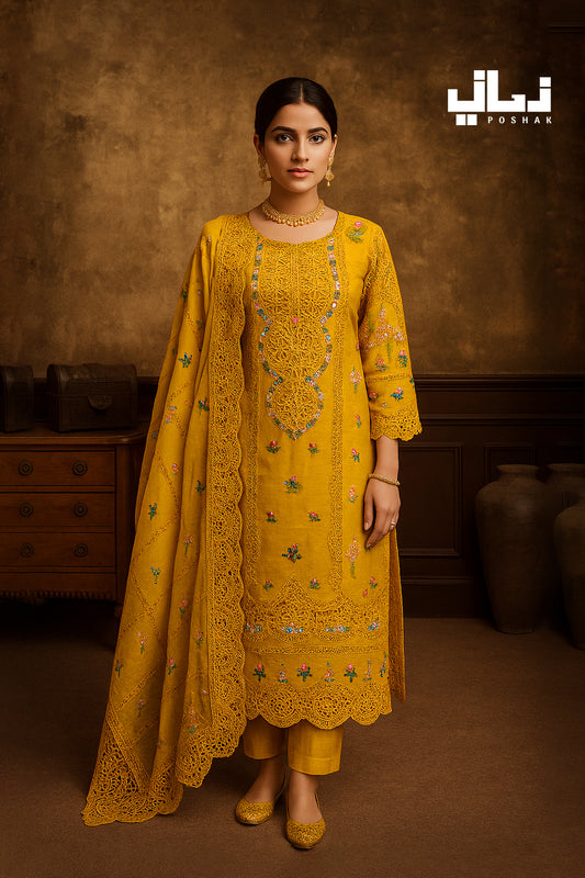 SUHANI | ORGANZA | STITCHED