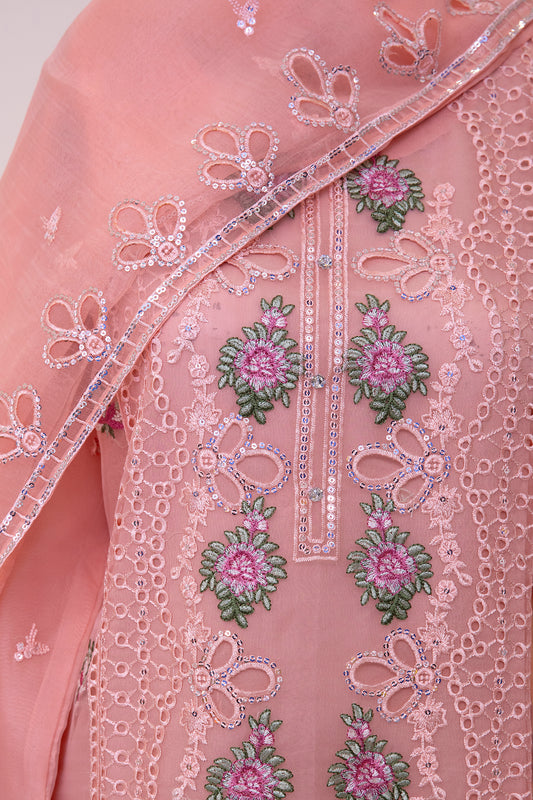 GULZAR | ORGANZA | STITCHED