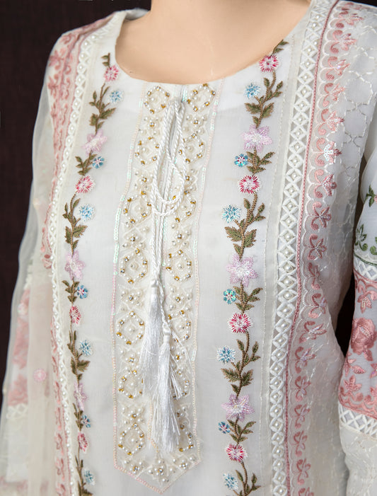CHANDNI | ORGANZA | STITCHED