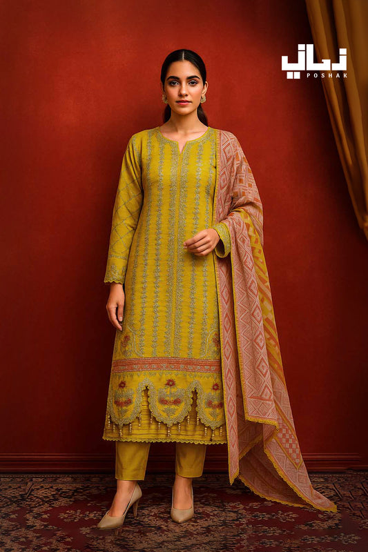 MEHRANG | LINEN | STITCHED