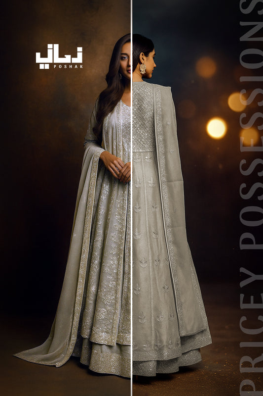 JASHAN-E-BAHAR | NET & ORGANZA | STITCHED