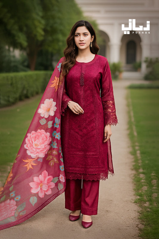 RANGREZA | KHAADI COTTON | STITCHED